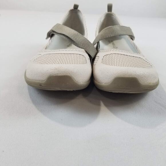 Merrell Womens 9.5 Taupe Mary Jane Mesh Walking Shoes Comfort Strap Lightweight - Picture 3 of 10
